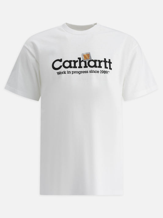 Carhartt WIP T-shirt "S/S Label Script" 14571344_M White 1