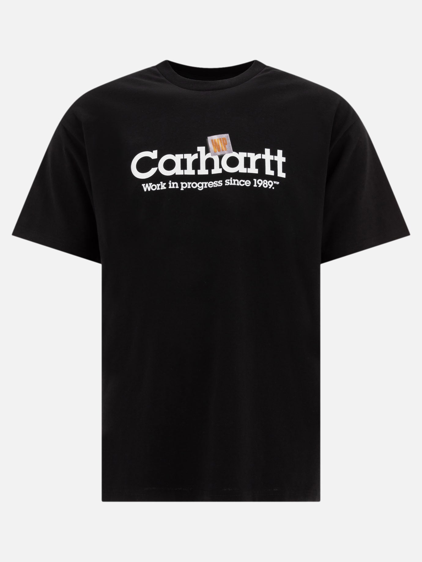 T-shirt girocollo Logo  Nero - Carhartt WIP Uomo | PDP | VIETTI Online Store | Zoom-Modal
