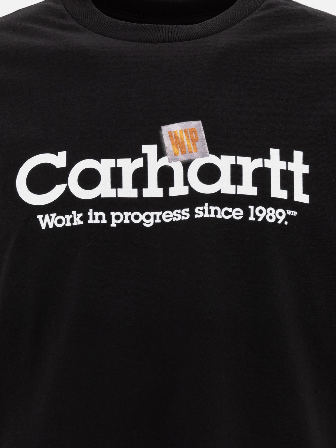 T-shirt girocollo Logo  Nero - Carhartt WIP Uomo | PDP | VIETTI Online Store | thumbnail_3