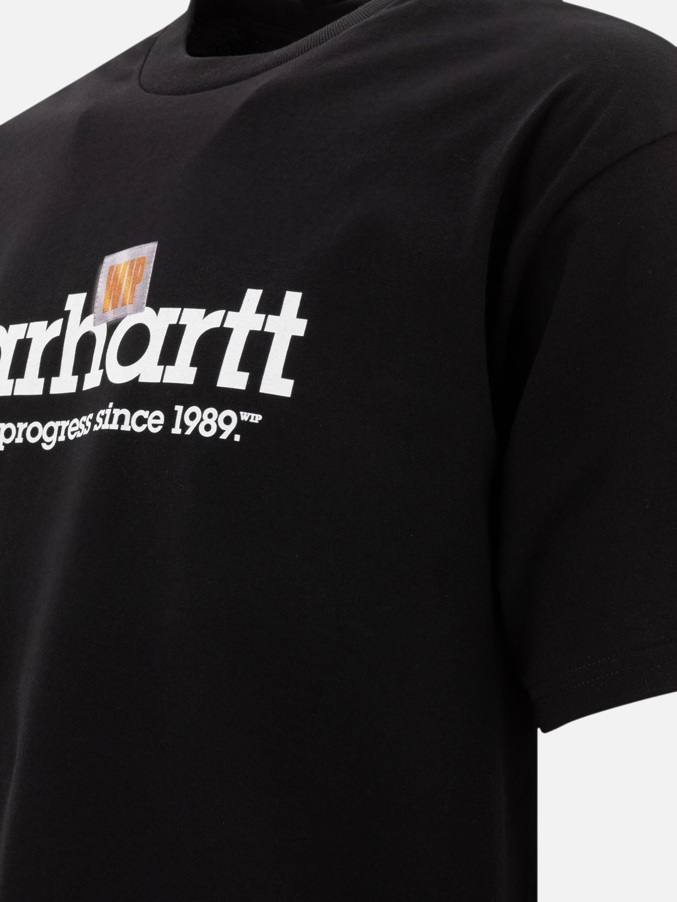T-shirt girocollo Logo  Nero - Carhartt WIP Uomo | PDP | VIETTI Online Store | Zoom-Modal_4
