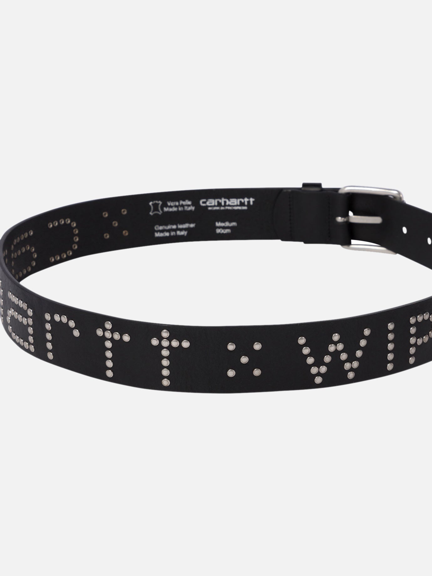 Cinture in pelle 100% cotton  Nero - Carhartt WIP Uomo | PDP | VIETTI Online Store | Zoom-Modal_2
