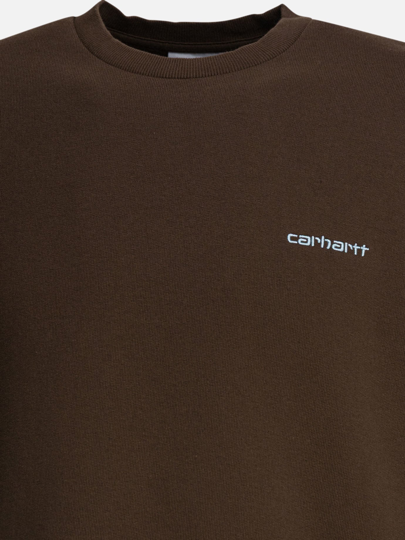 Carhartt WIP Felpa &quot;Script Embroidery&quot; 10611440_S Brown thumbnail_3