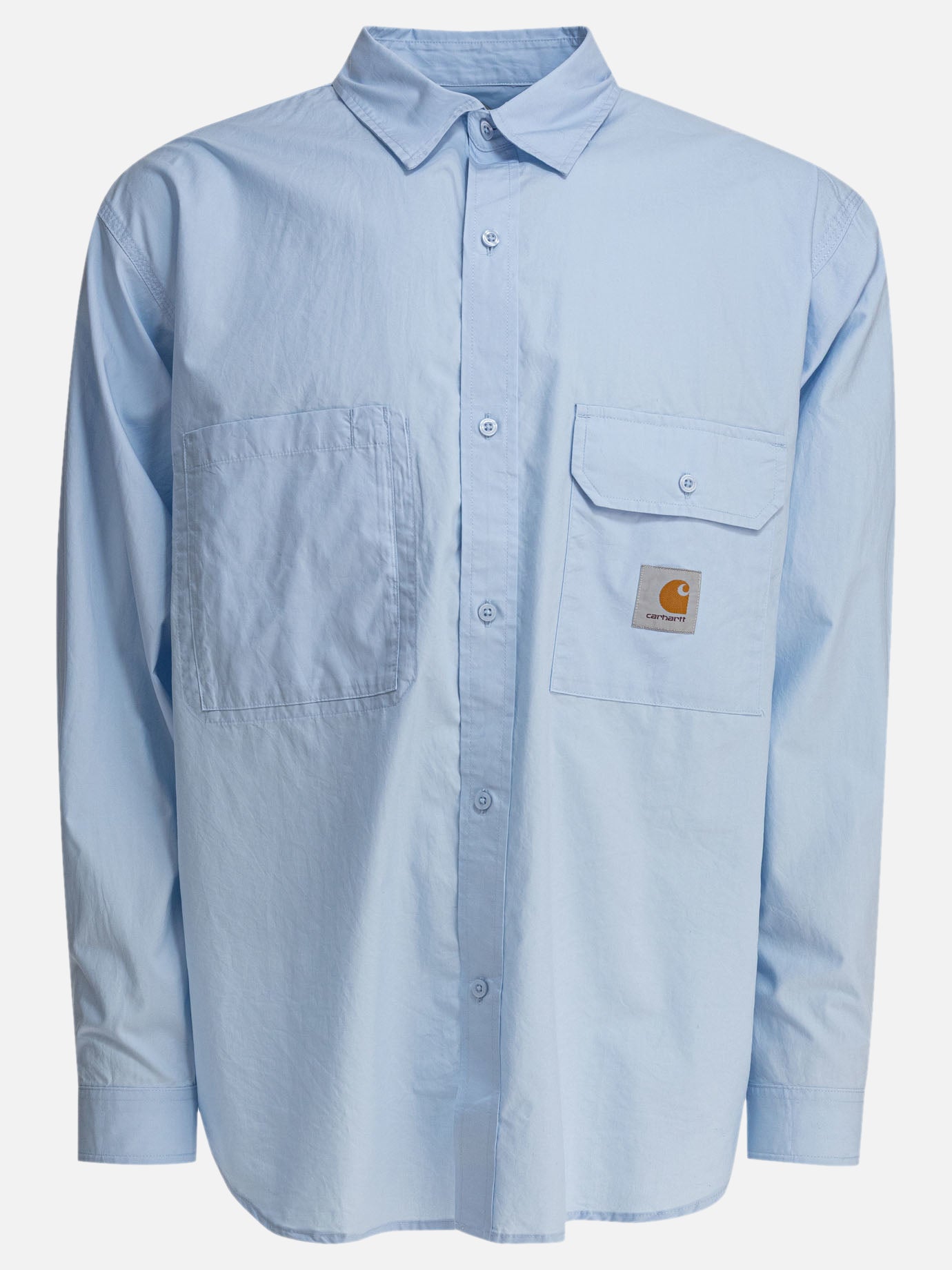 Carhartt WIP &quot;L/S Irwin&quot; shirt 18968990_S Light blue thumbnail_1