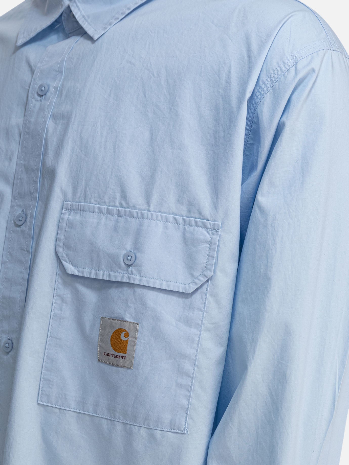 Carhartt WIP &quot;L/S Irwin&quot; shirt 18968990_S Light blue thumbnail_4