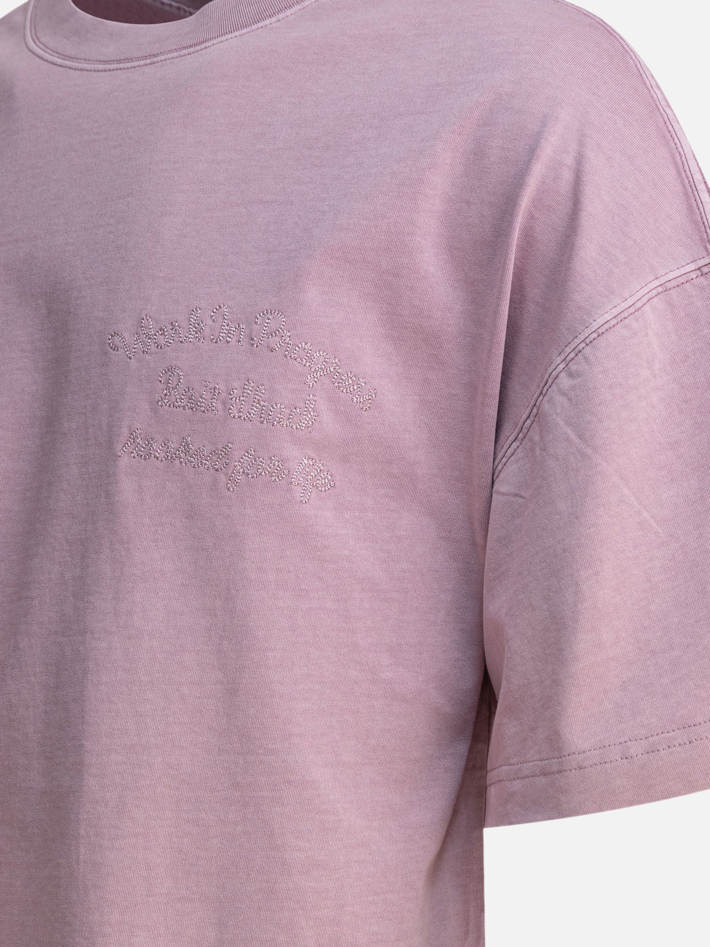 T-shirt girocollo Solid colour  Rosa - Carhartt WIP Uomo | PDP | VIETTI Online Store | thumbnail_4
