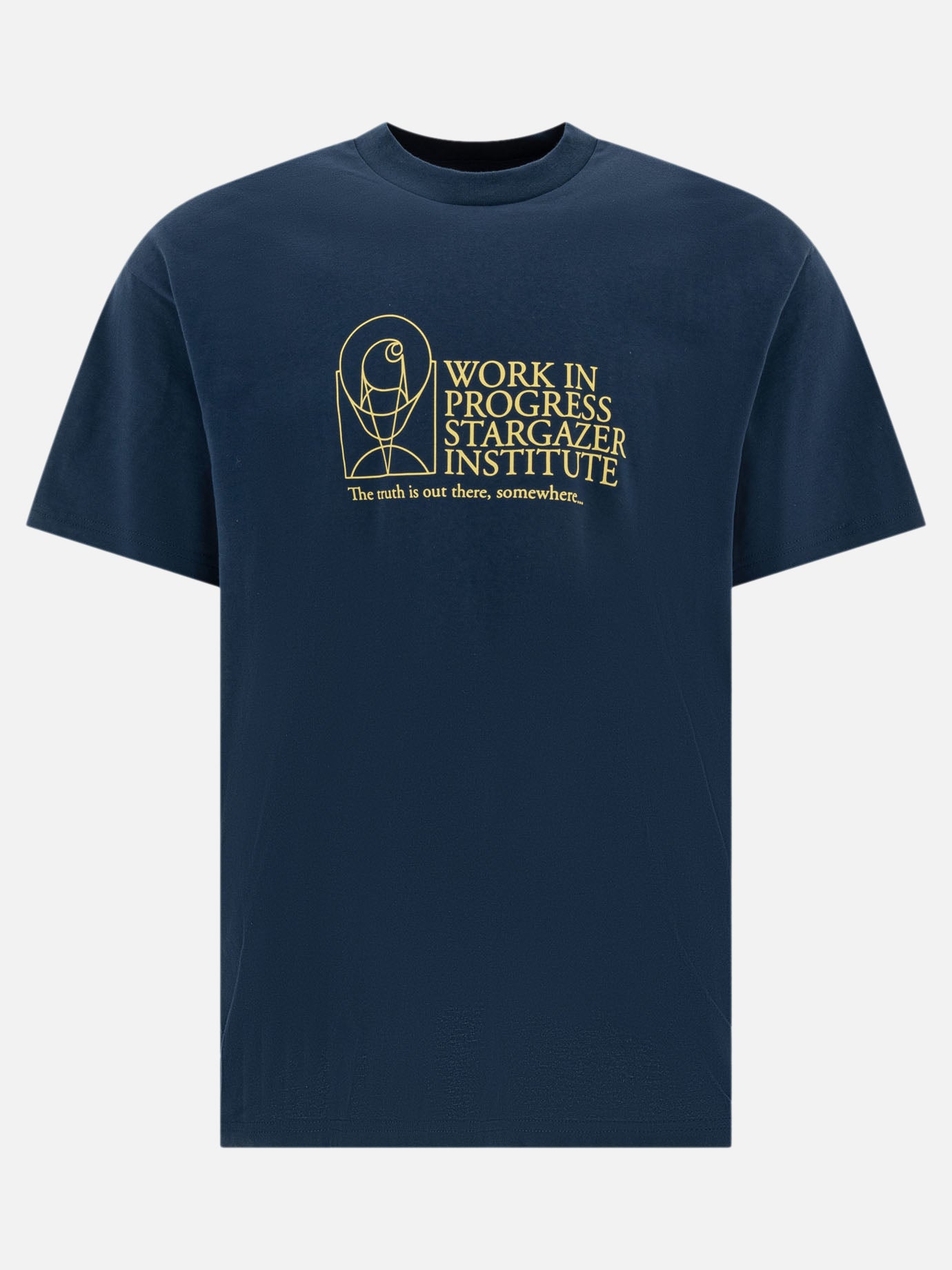 Crewneck t-shirts Print  Blue - Carhartt WIP Men | PDP | VIETTI Online Store | thumbnail