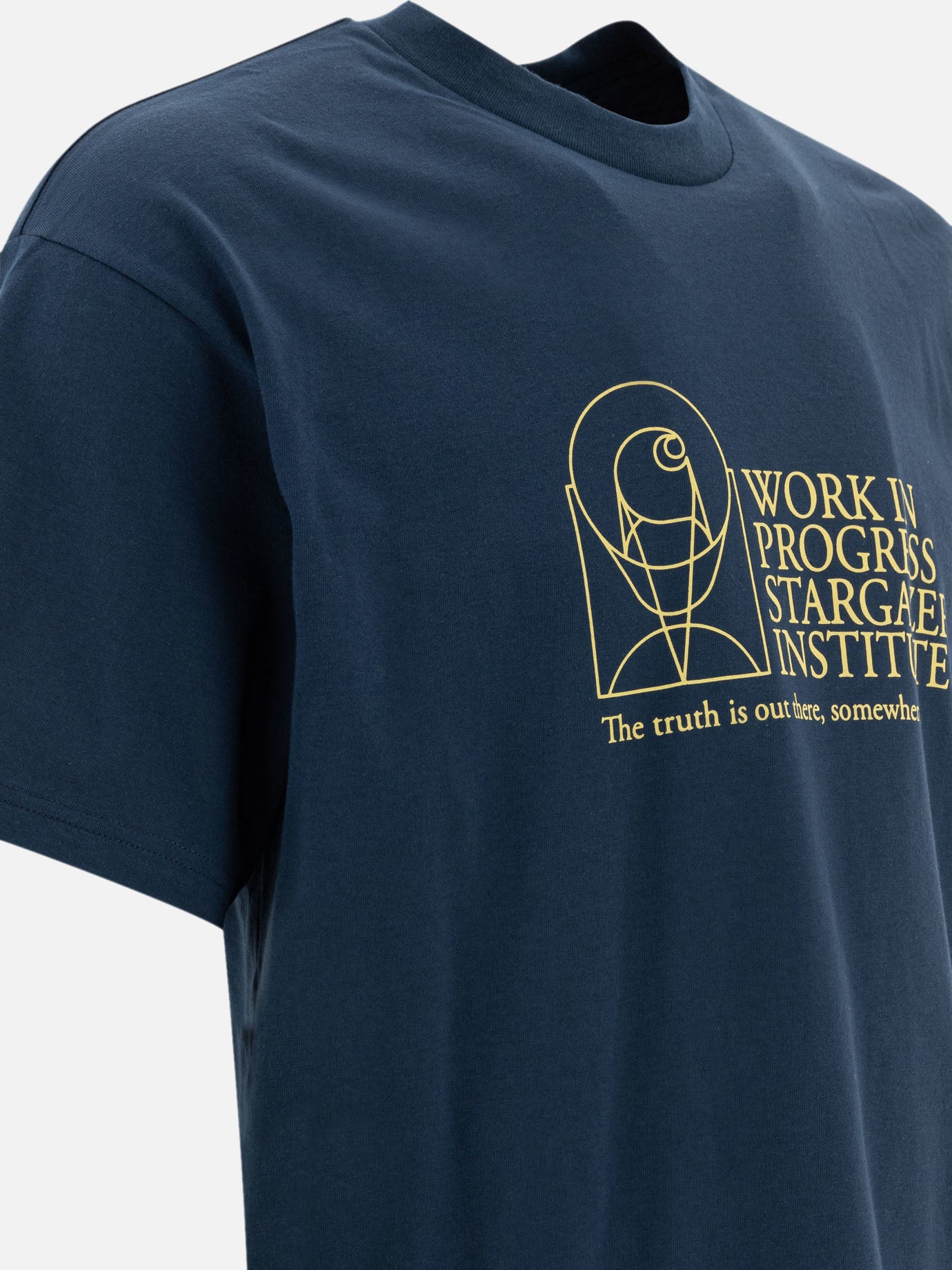 Crewneck t-shirts Print  Blue - Carhartt WIP Men | PDP | VIETTI Online Store | thumbnail_4