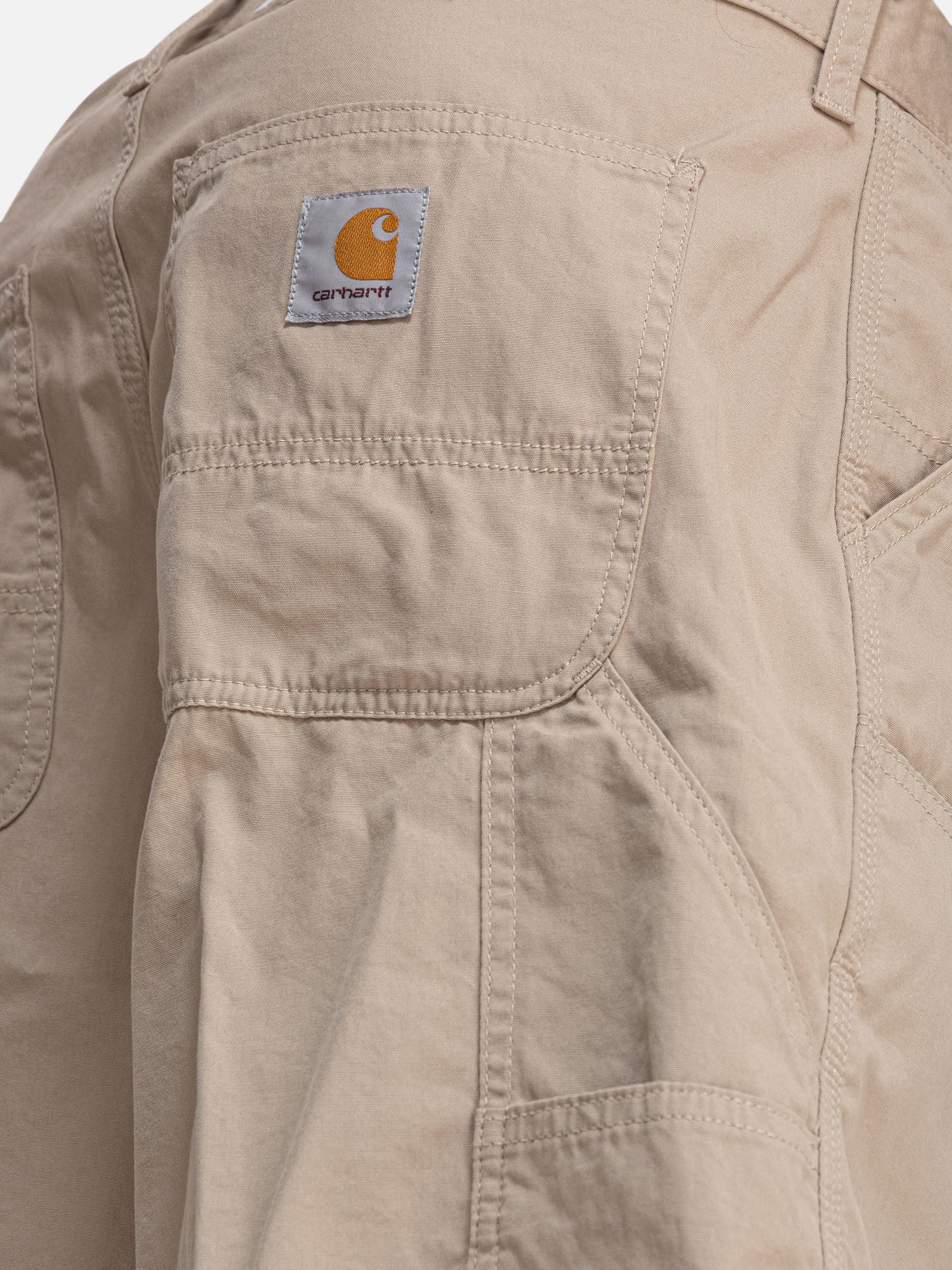 Carhartt WIP &quot;Double Knee&quot; Shorts 10088713_29 Beige thumbnail_4