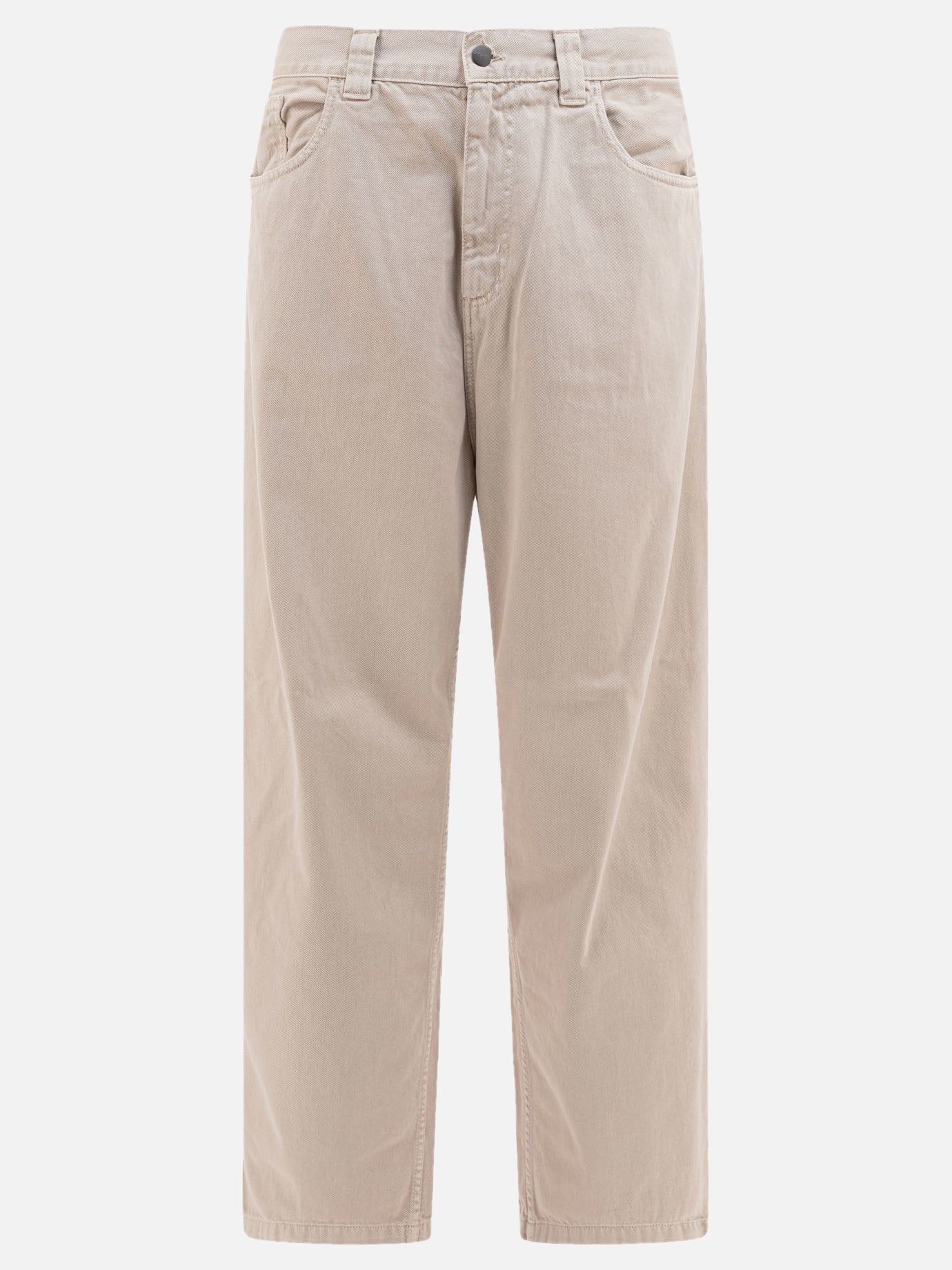 Jeans a gamba larga Solid colour  Beige - Carhartt WIP Uomo | PDP | VIETTI Online Store | thumbnail