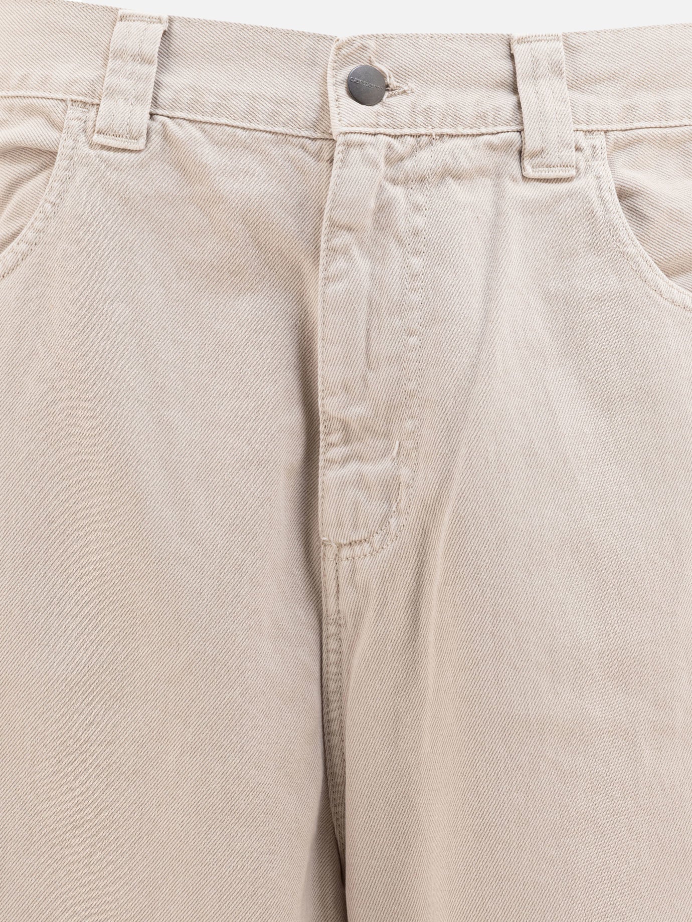 Jeans a gamba larga Solid colour  Beige - Carhartt WIP Uomo | PDP | VIETTI Online Store | thumbnail_3
