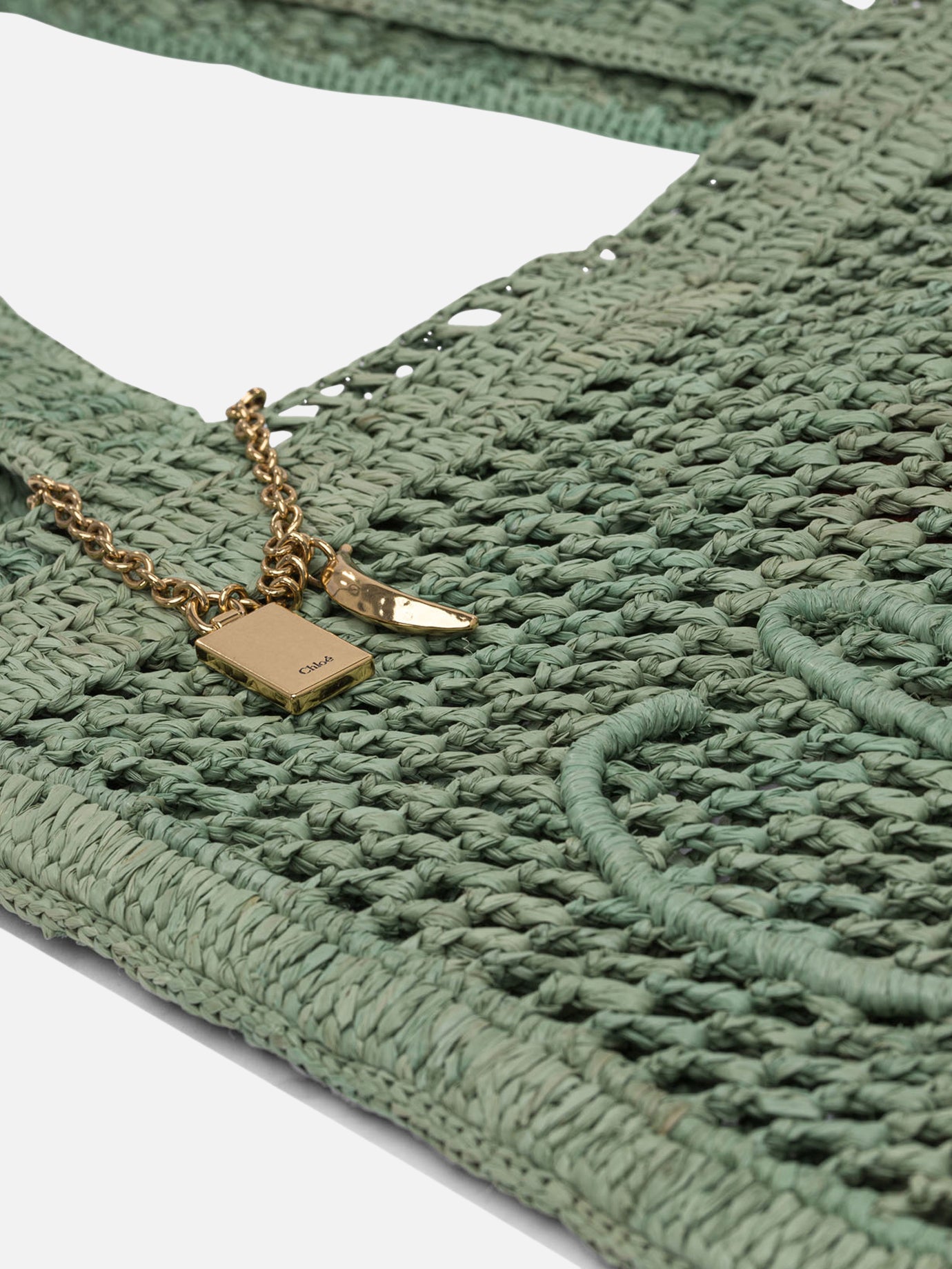 Medium bags Logo  Green - Chloé Women | PDP | VIETTI Online Store | thumbnail_3