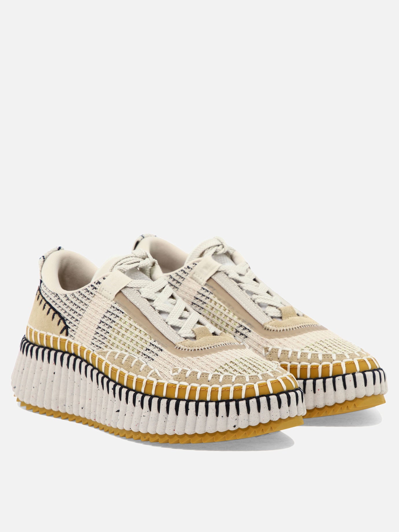 Chloé Sneaker &quot;Nama&quot; 11382256_36 Beige thumbnail_2