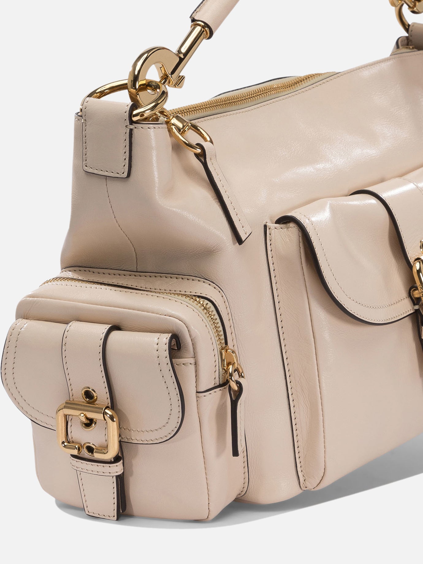 Medium bags Solid colour  Beige - Chloé Women | PDP | VIETTI Online Store | thumbnail_4