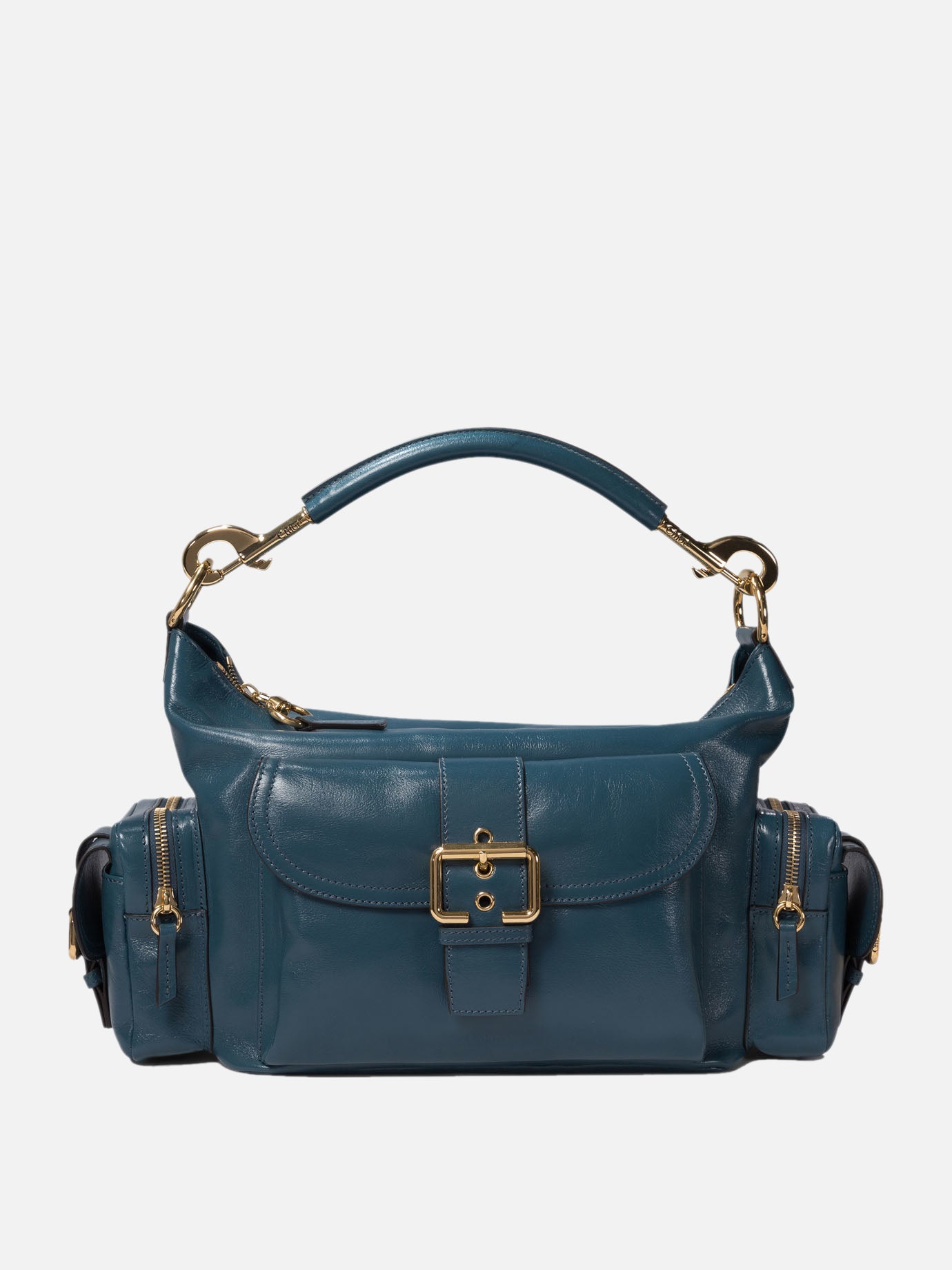 Chloé Borsa a spalla &quot;Camera&quot; 14015994_UNI Blue thumbnail_1