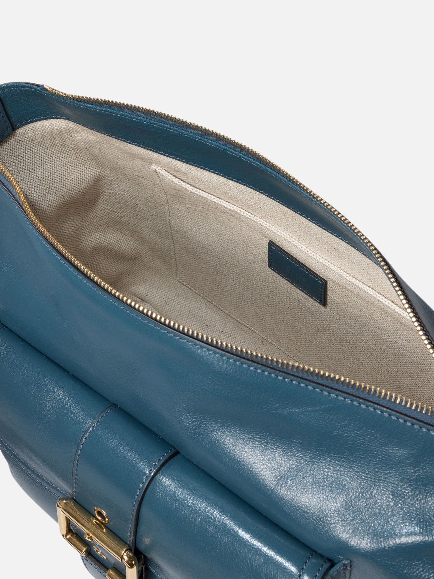Chloé Borsa a spalla &quot;Camera&quot; 14015994_UNI Blue thumbnail_5