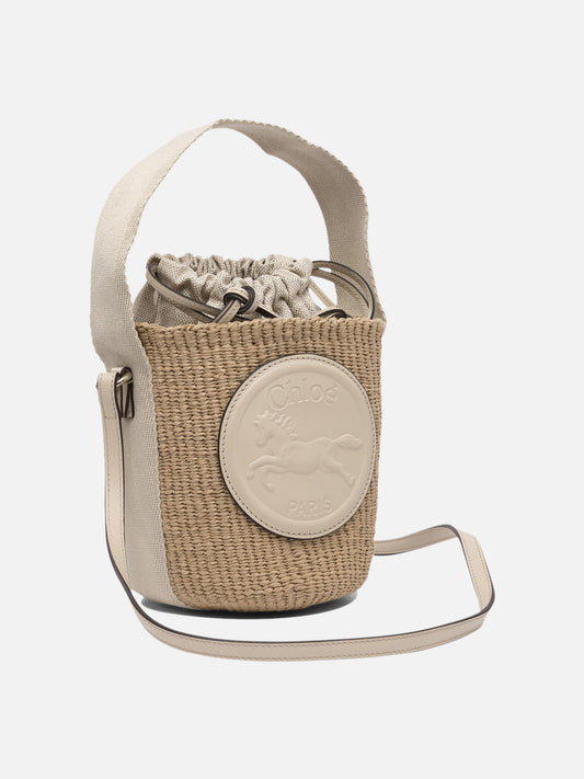 Chloé Borsa a secchiello "Horse Medal" 15480624_UNI Beige 2