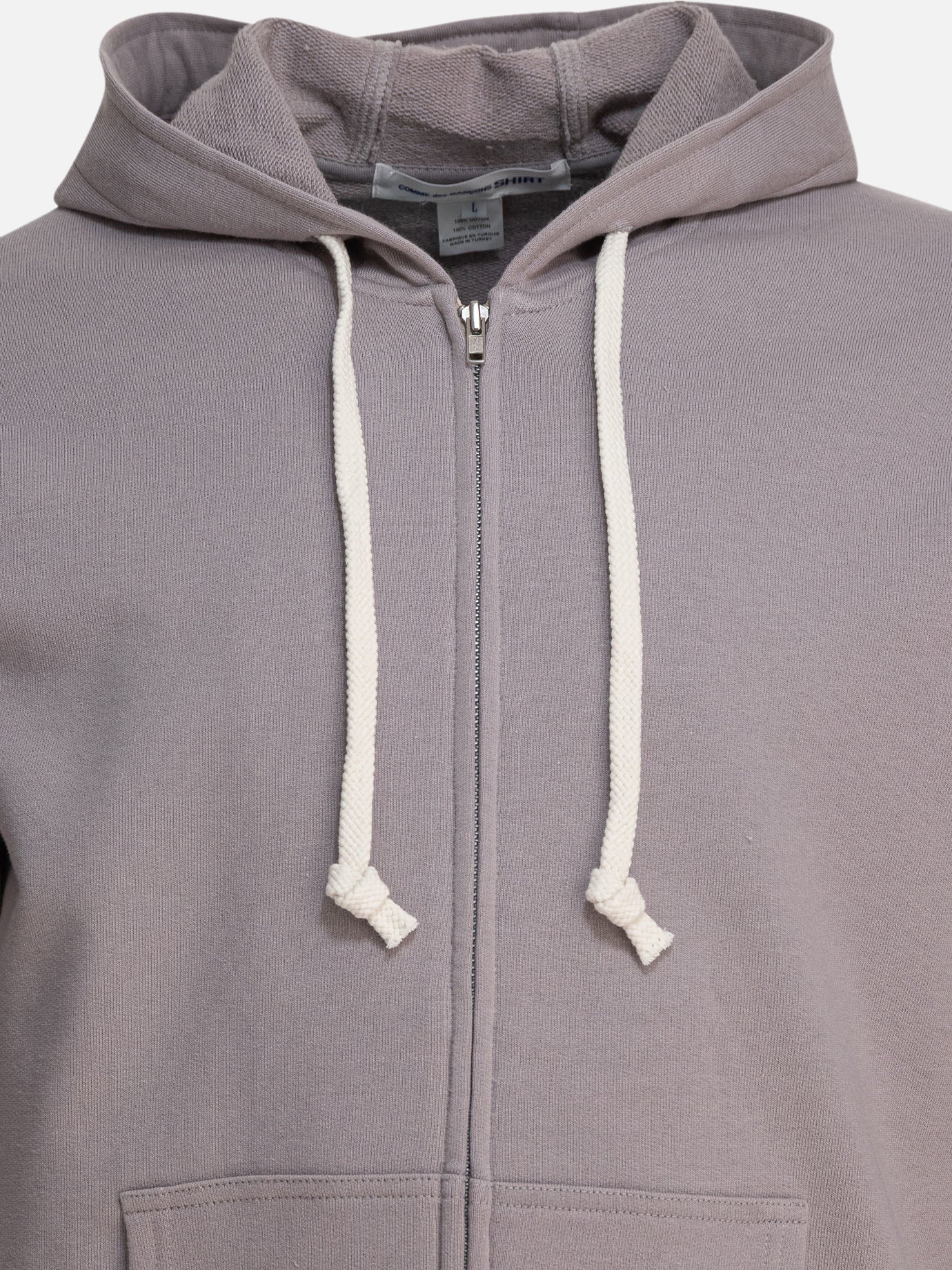 Comme Des Garçons Shirt &quot;CDG SHIRT&quot; hoodie 18702631_XL Grey thumbnail_3