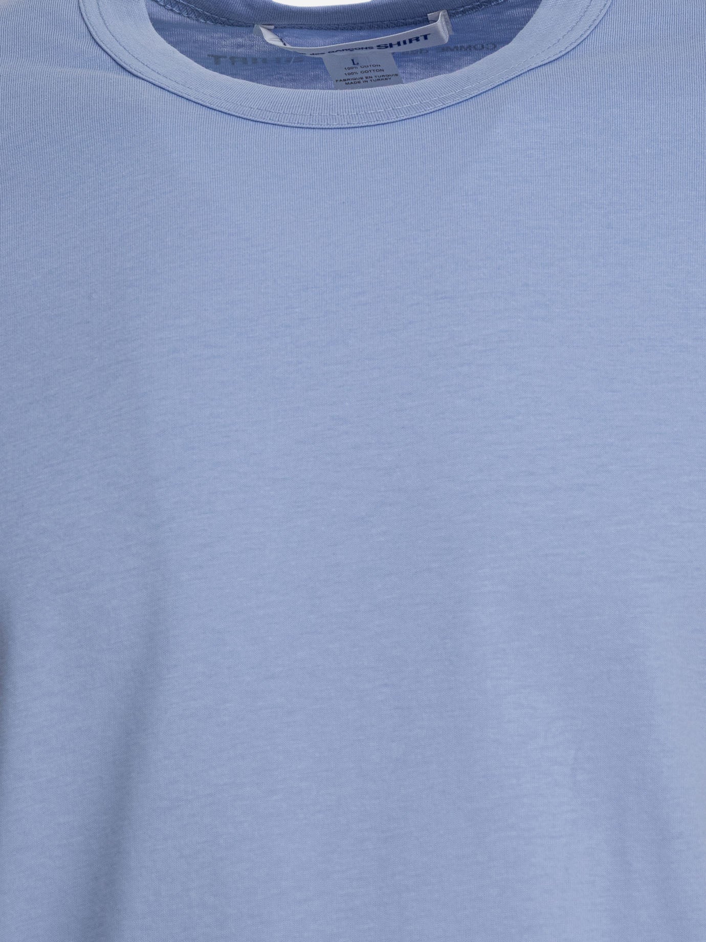 Comme Des Garçons Shirt "CDG SHIRT" T-shirt Light blue