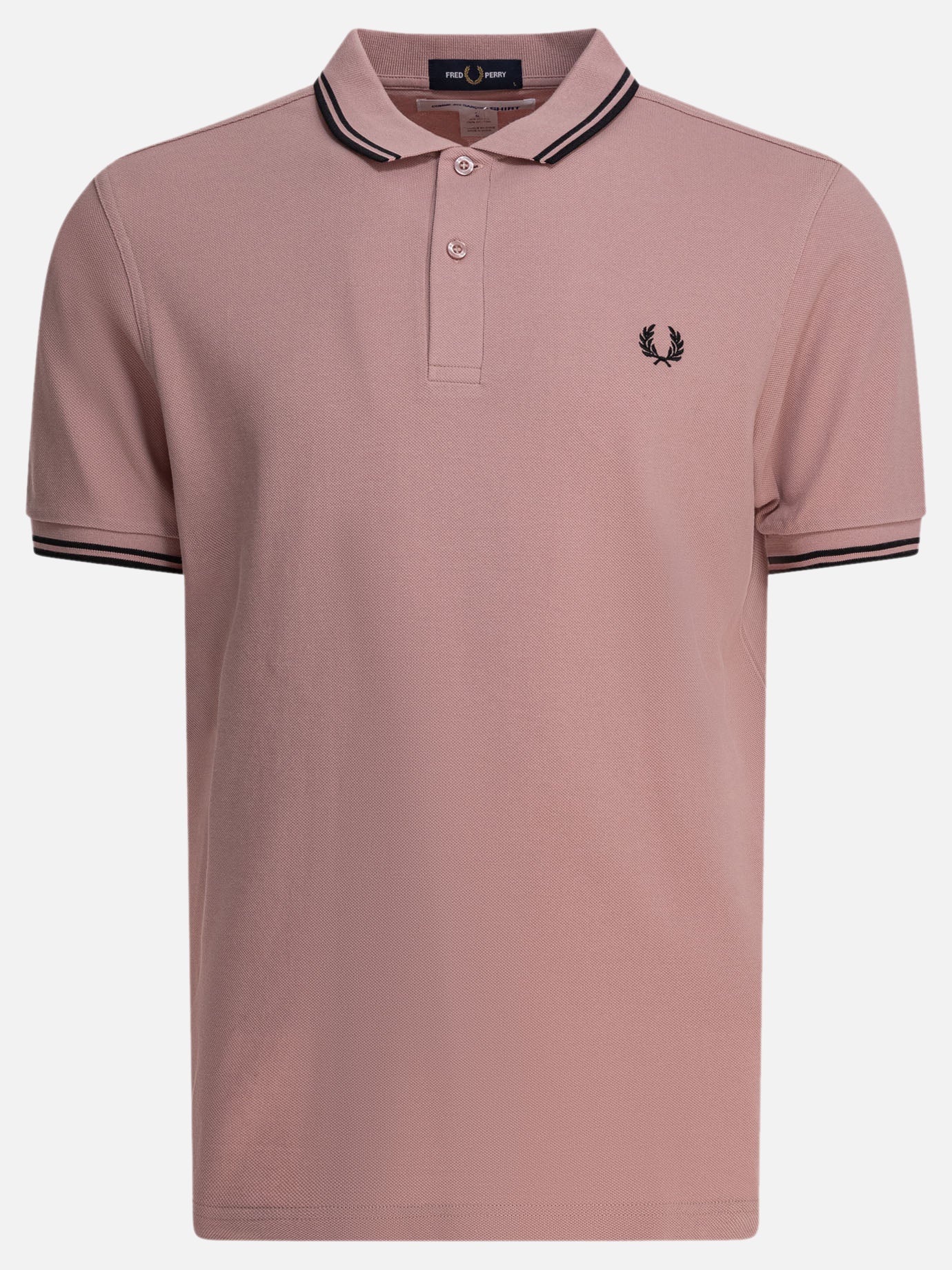 Comme Des Garçons Shirt &quot;CDG Fred Perry&quot; polo shirt 15138106_L Pink thumbnail_1