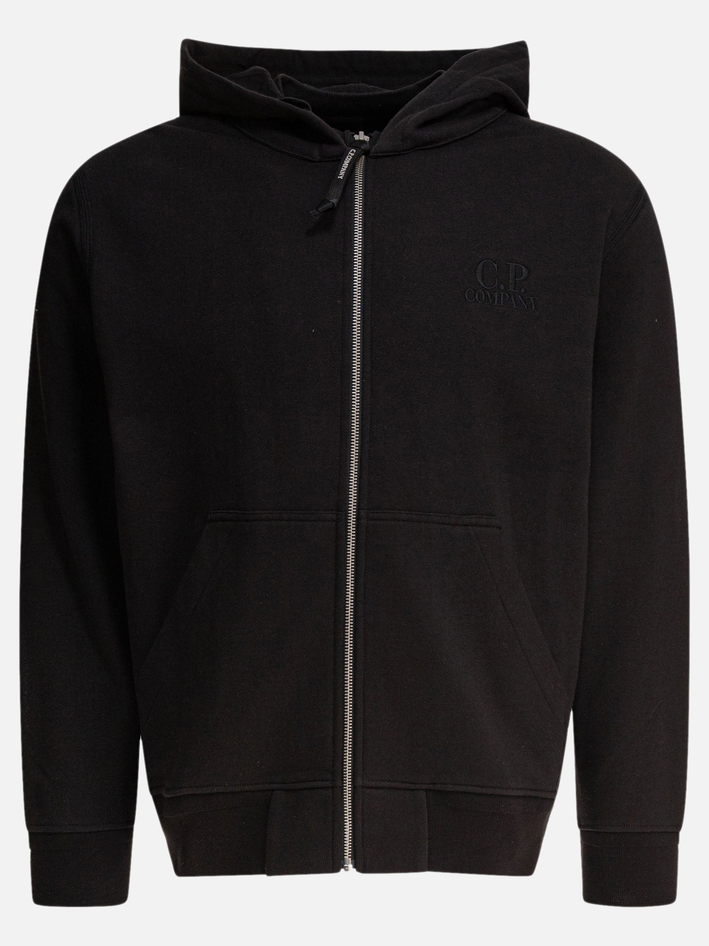Felpe con cappuccio Logo  Nero - C.P. Company Uomo | PDP | VIETTI Online Store | Zoom-Modal
