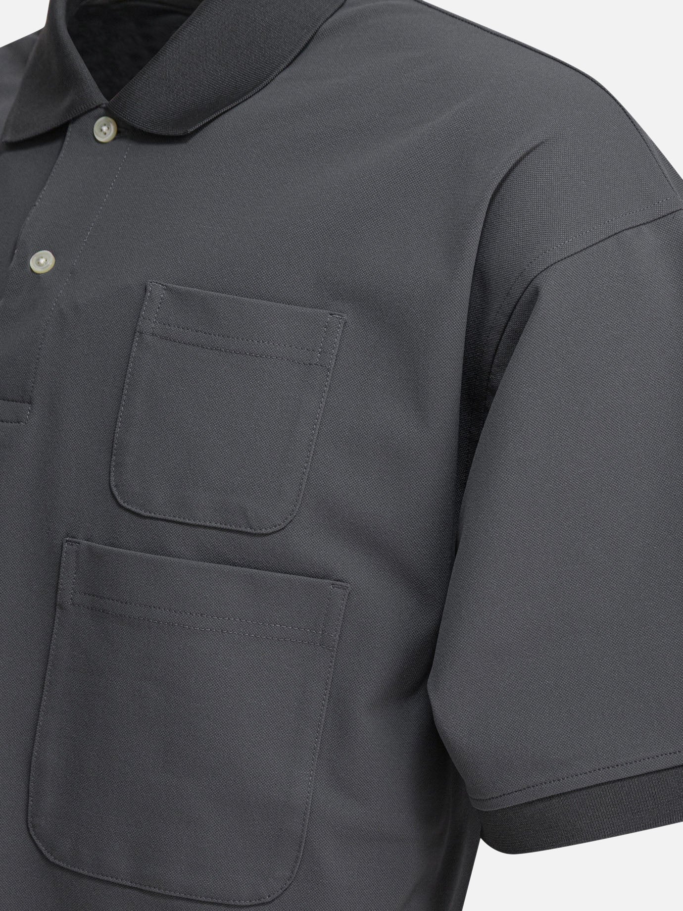 Daiwa Pier 39 Polo con due tasche 10151837_S Grey thumbnail_4