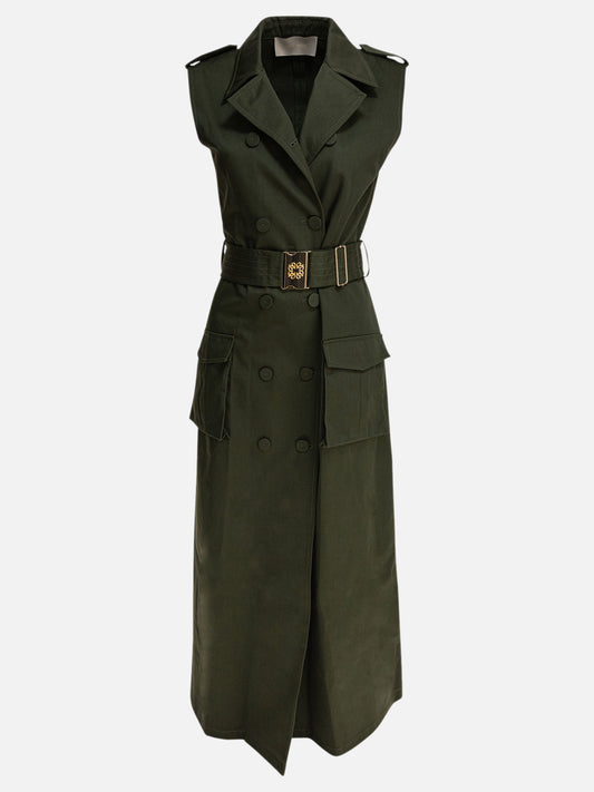 Midi dresses Solid colour  Green - Elie Saab Women | PLP | VIETTI Online Store 
