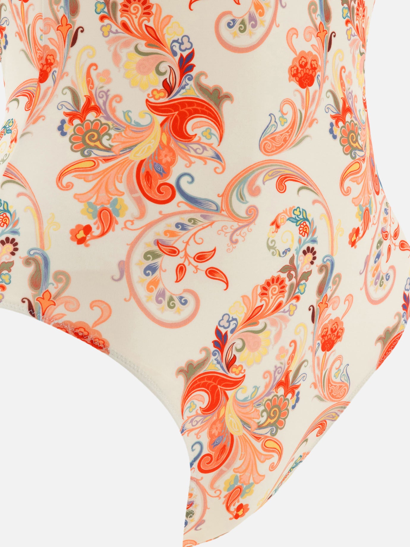 Etro "Paisley" swimsuit White