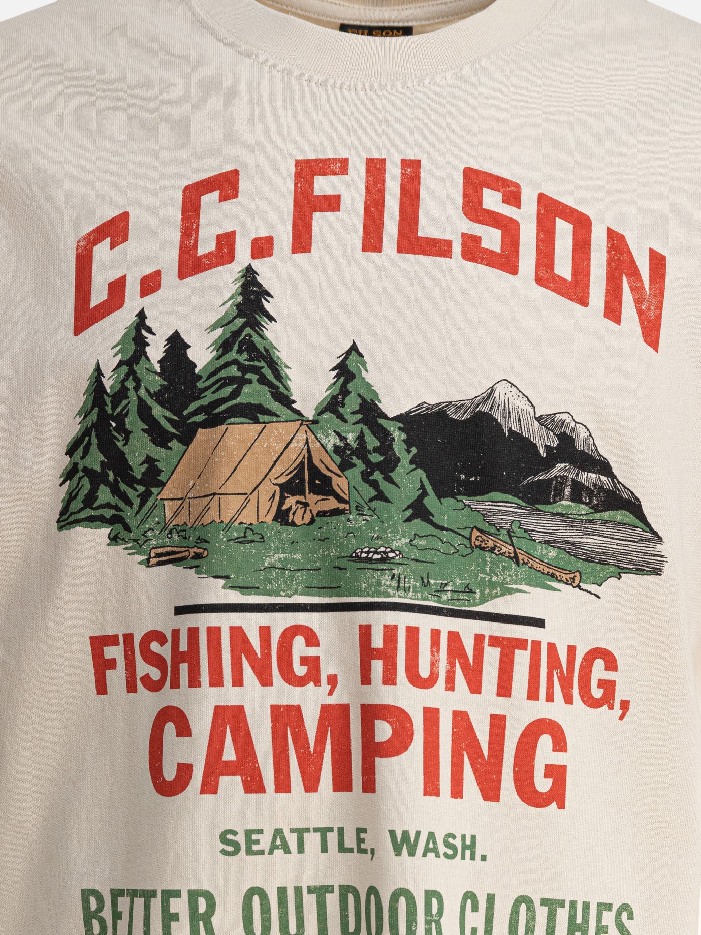 Filson T-shirt &quot;Frontier&quot; 11957588_S Beige thumbnail_3