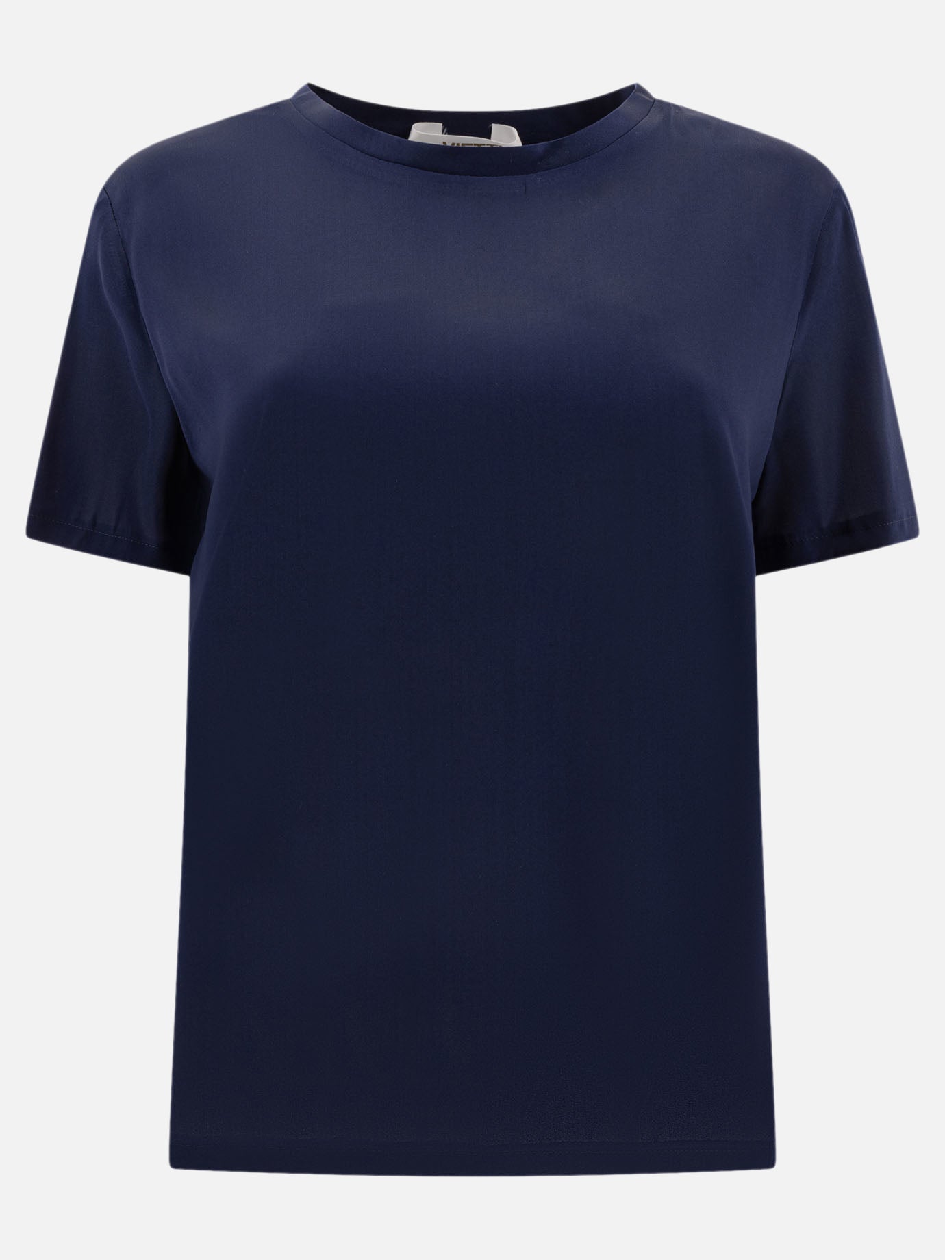 Crewneck t-shirts Solid colour  Blue - F.IT Women | PDP | VIETTI Online Store | thumbnail