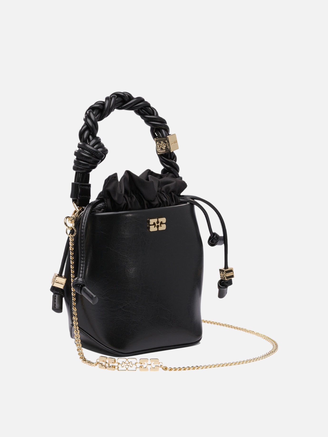 Ganni Borsa a secchiello &quot;Bou&quot; 11765300_UNI Black thumbnail_2