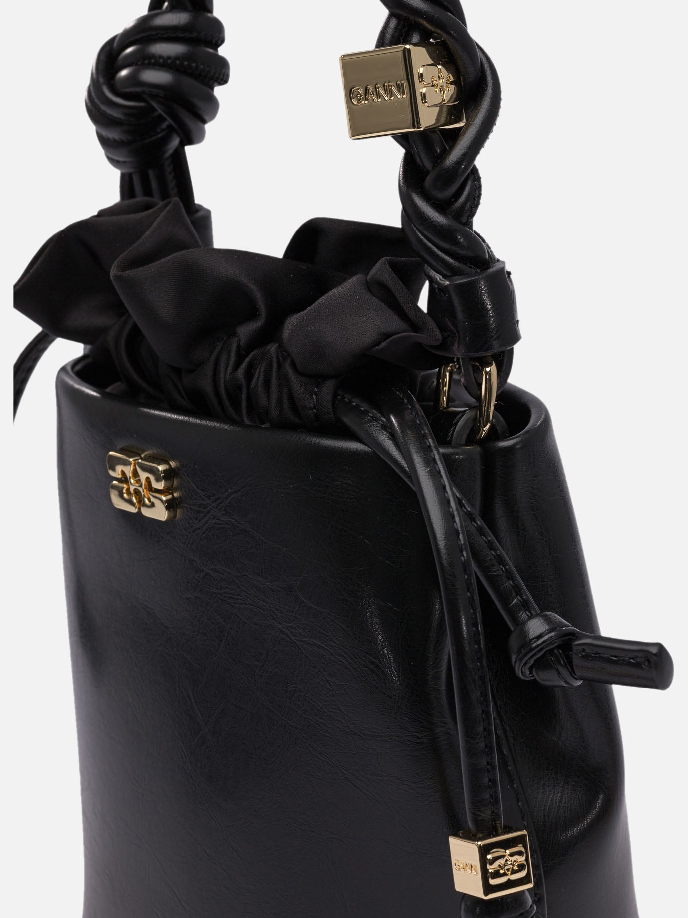 Ganni Borsa a secchiello &quot;Bou&quot; 11765300_UNI Black thumbnail_4