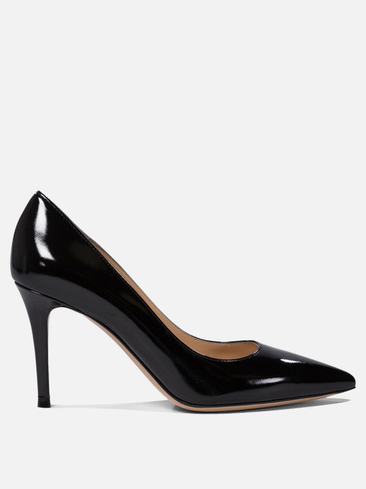 Décolleté 100% patent leather - 100% leather  Nero - Gianvito Rossi Donna | PLP | VIETTI Online Store 
