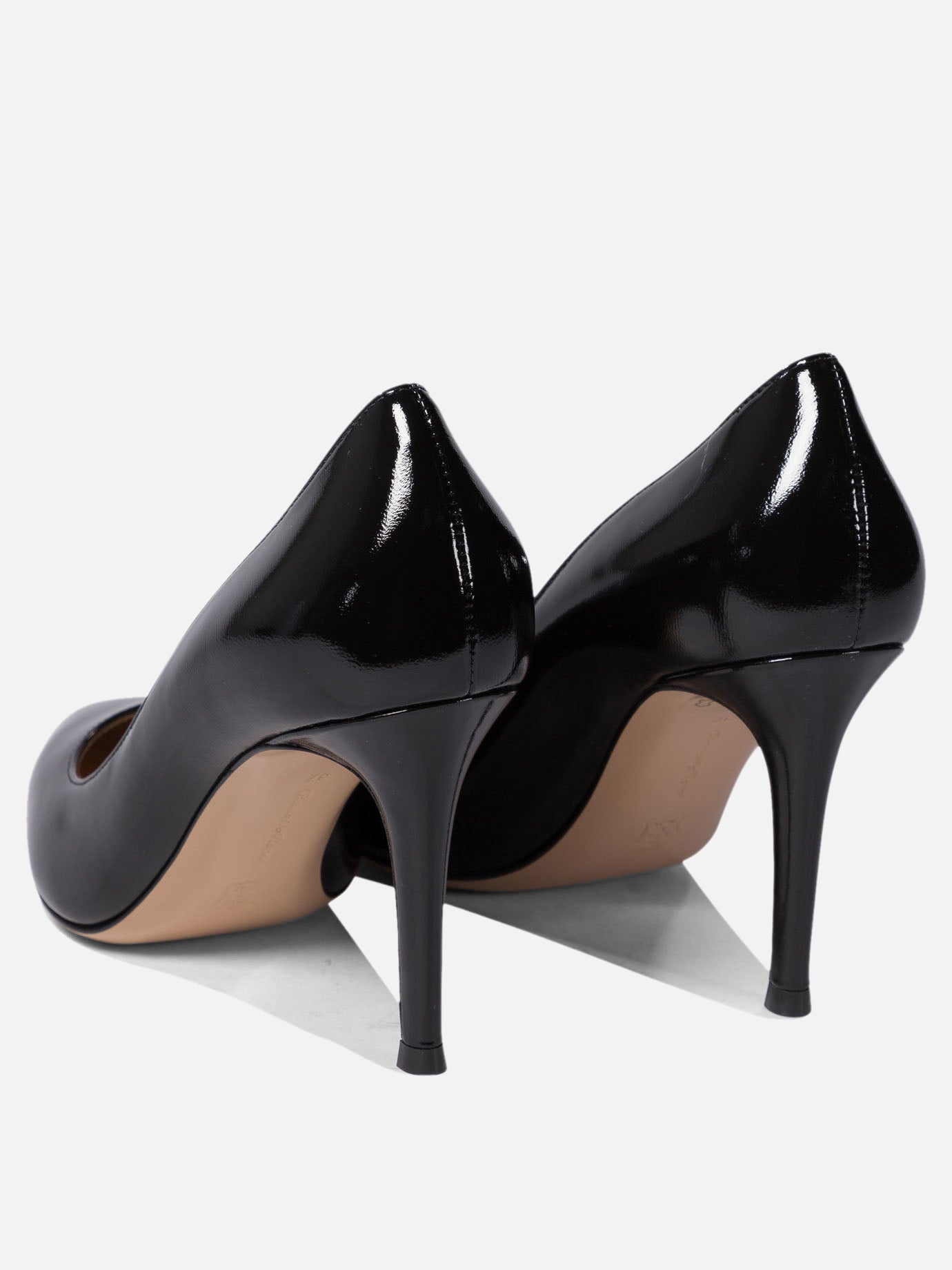 Décolleté 100% patent leather - 100% leather  Nero - Gianvito Rossi Donna | PDP | VIETTI Online Store | thumbnail_4