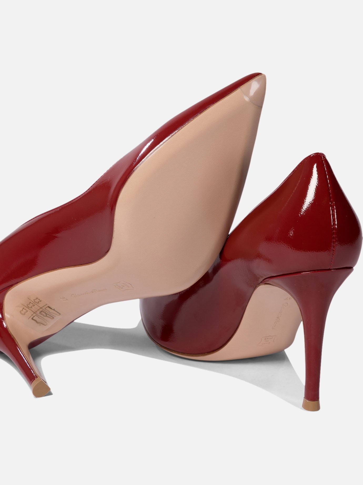 Décolleté 100% patent leather - 100% leather  Rosso - Gianvito Rossi Donna | PDP | VIETTI Online Store | Zoom-Modal_5
