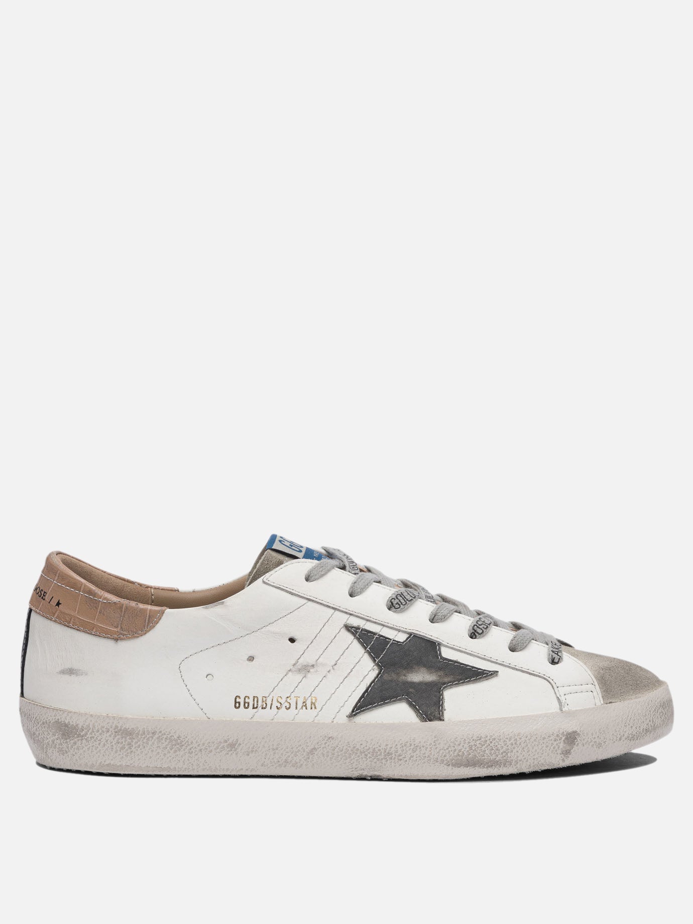 Sneaker basse 100% cow leather - 100% rubber  Bianco - Golden Goose Uomo | PDP | VIETTI Online Store | Zoom-Modal
