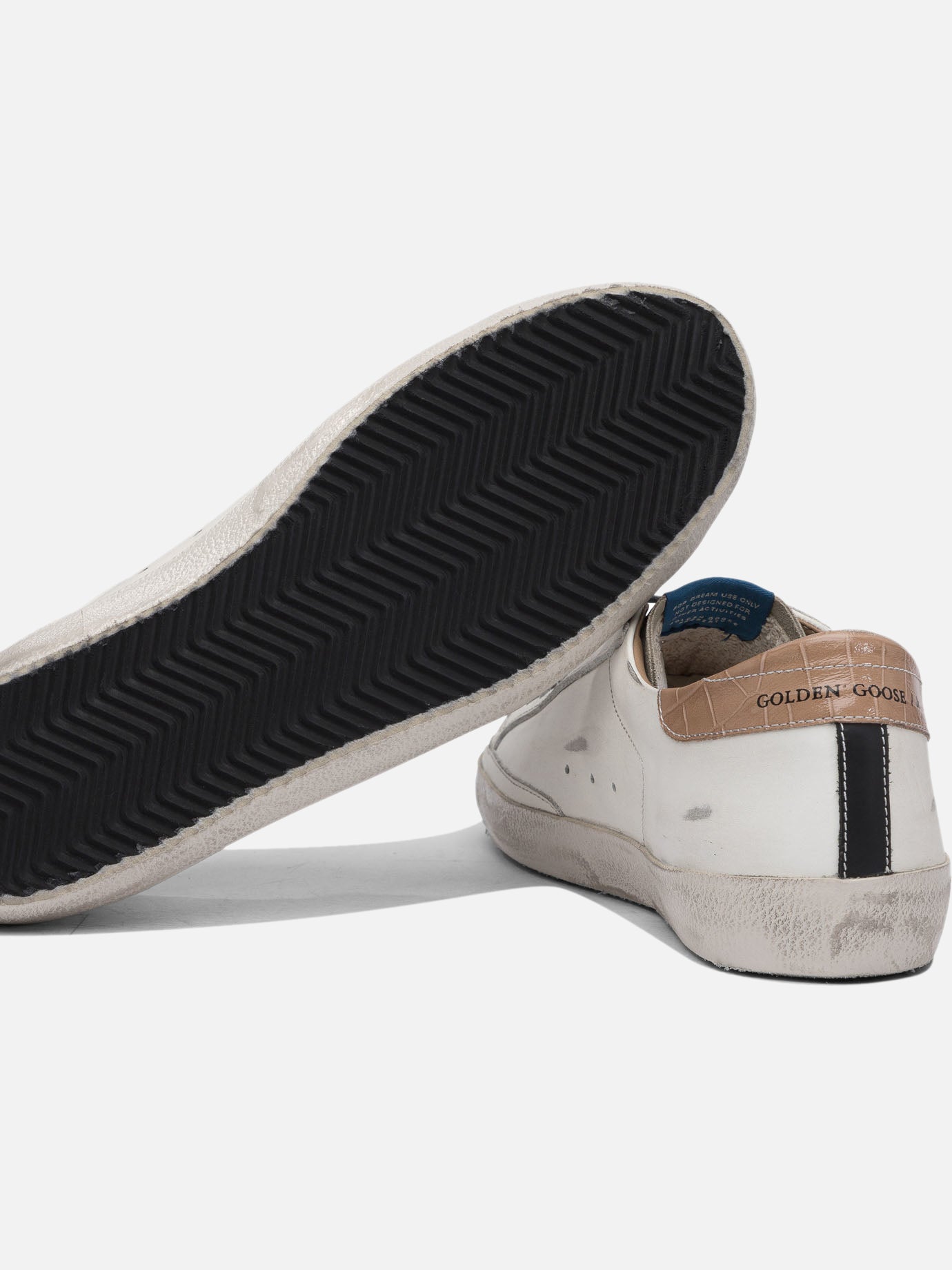 Sneaker basse 100% cow leather - 100% rubber  Bianco - Golden Goose Uomo | PDP | VIETTI Online Store | thumbnail_5