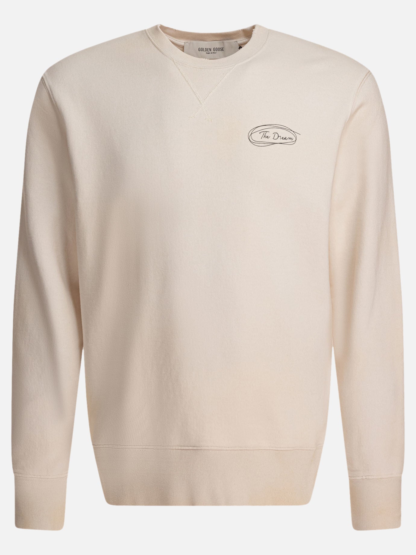 Crewnecks Print  Beige - Golden Goose Men | PDP | VIETTI Online Store | Zoom-Modal
