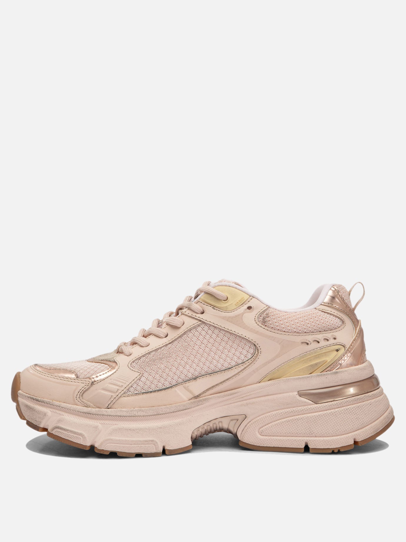 Sneaker basse 49% polyester 30% cow leather 12% polyurethane textile 9% ovine leather - 100% rubber  Rosa - Golden Goose Donna | PDP | VIETTI Online Store | thumbnail_3