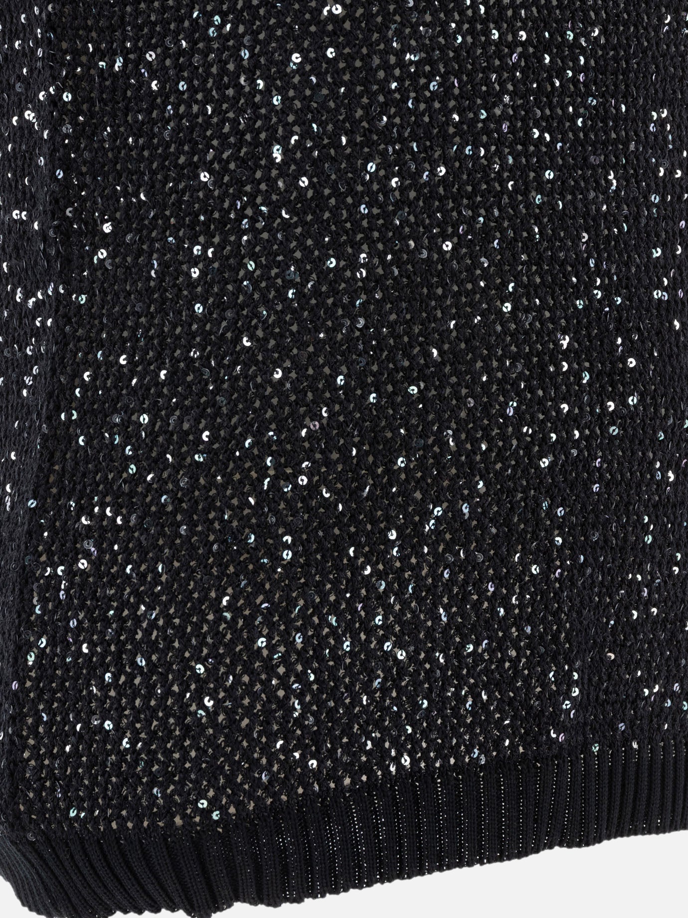 Golden Goose Knit top with sequins 16021184_XS Black thumbnail_4