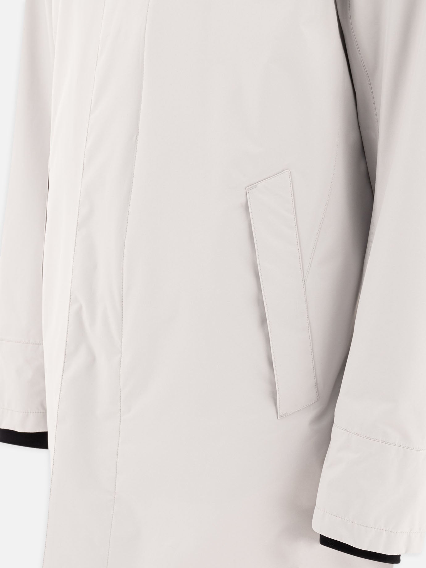 Raincoats & Trench coats Solid colour  Grey - Herno Men | PDP | VIETTI Online Store | Zoom-Modal_4
