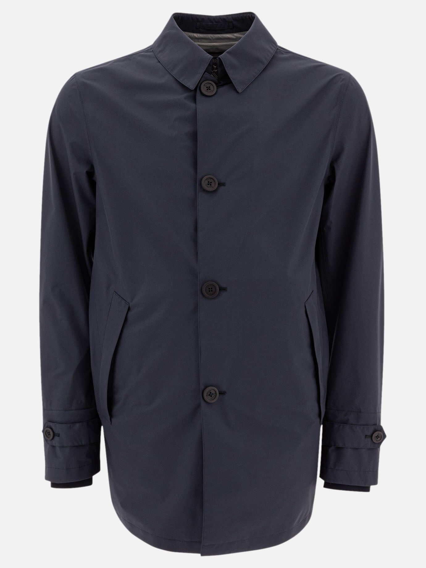 Giacche a vento Solid colour  Blu - Herno Uomo | PDP | VIETTI Online Store | thumbnail