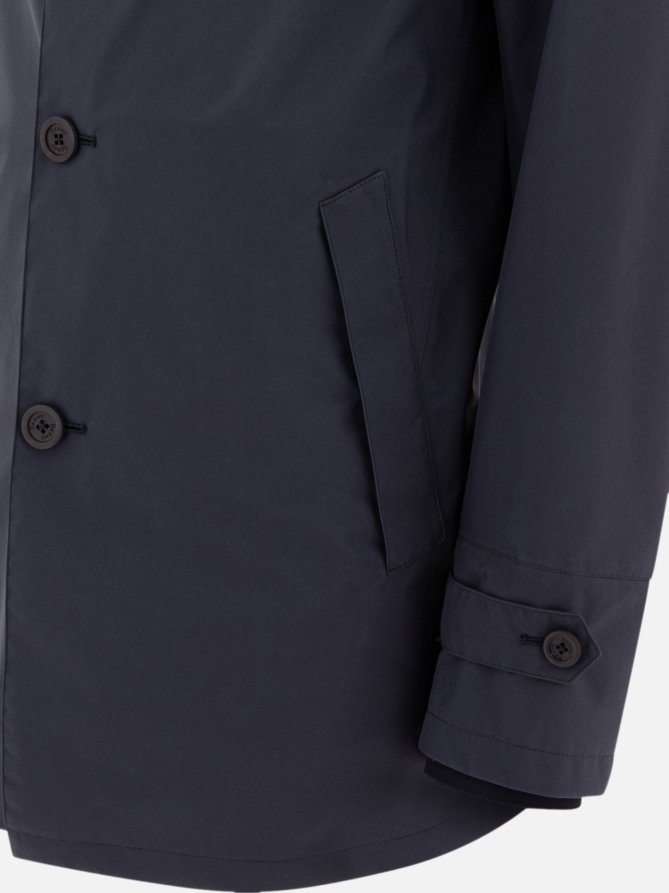 Giacche a vento Solid colour  Blu - Herno Uomo | PDP | VIETTI Online Store | thumbnail_3