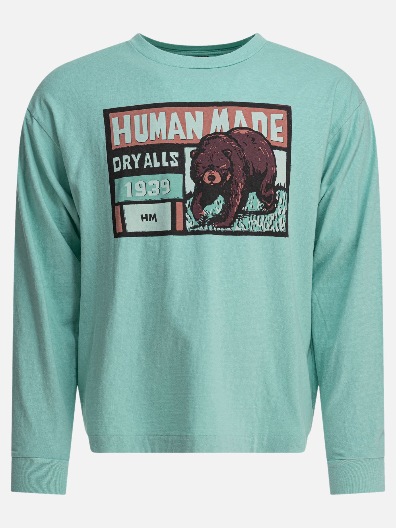 T-shirt girocollo Logo  Verde - Human Made Uomo | PDP | VIETTI Online Store | thumbnail