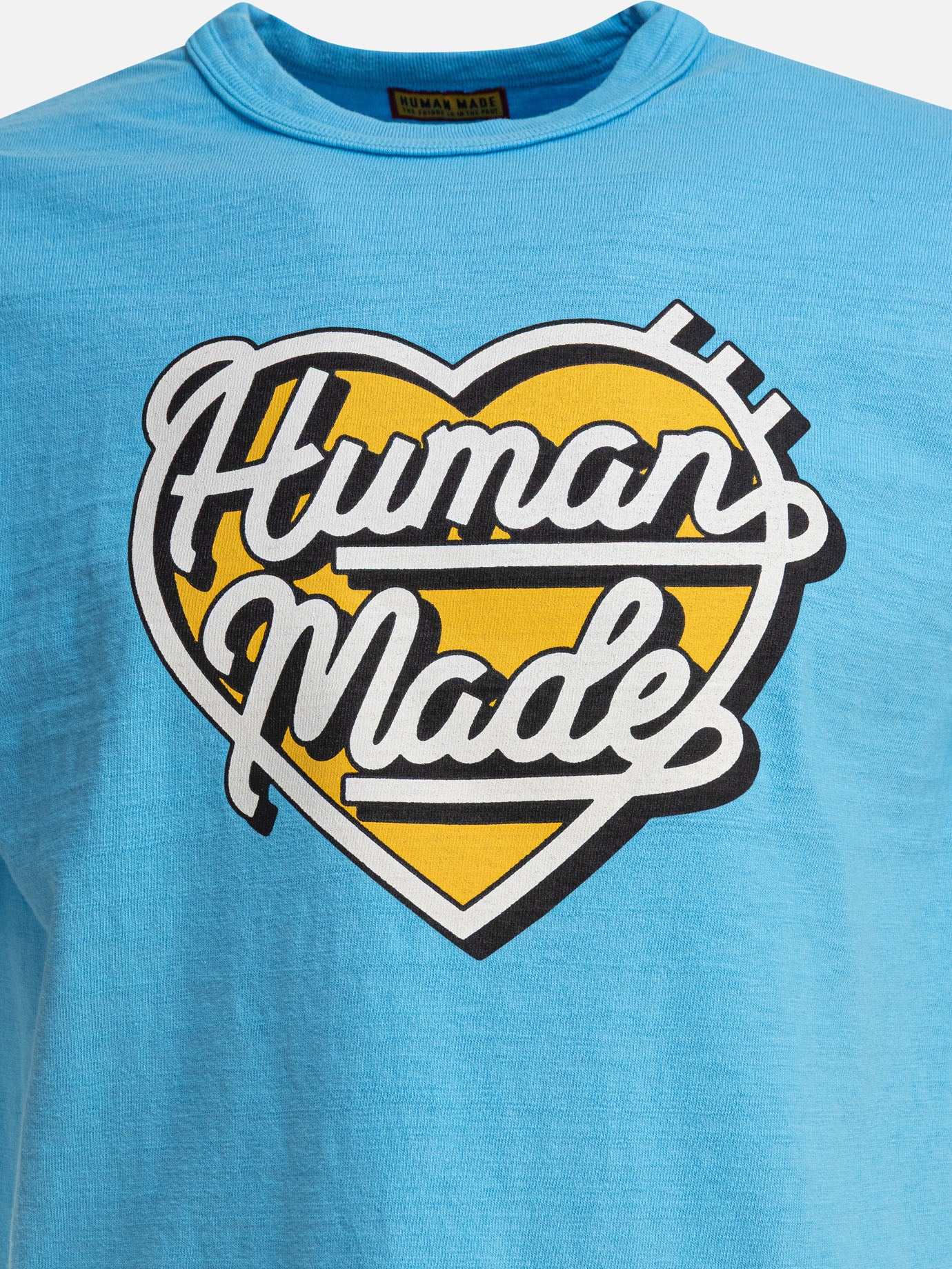 Human Made Cotton T-shirt with logo 19495177_L Blue thumbnail_3