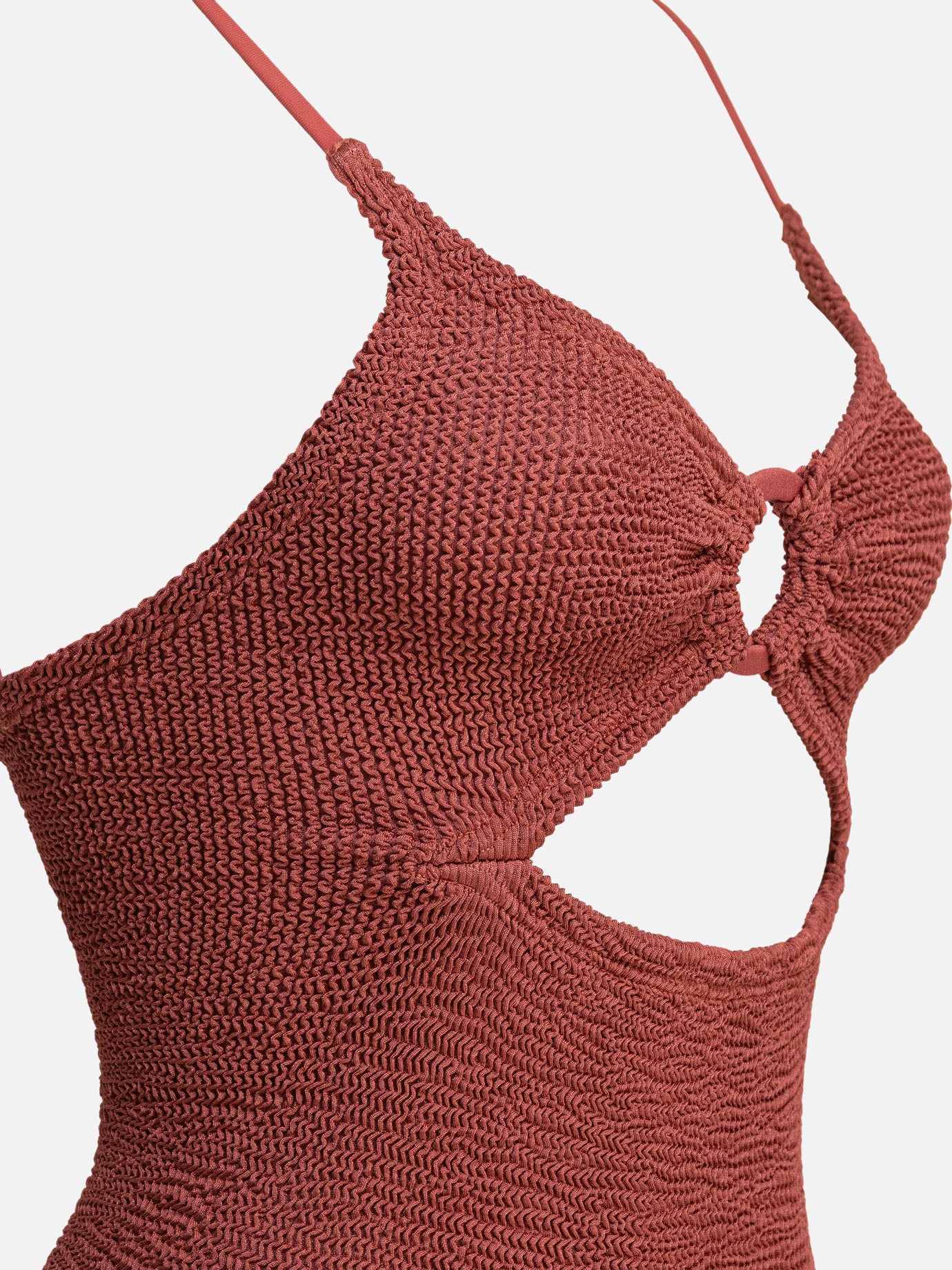 Swimsuits Solid colour  Brown - Hunza G Women | PDP | VIETTI Online Store | thumbnail_3