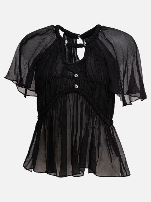 Isabel Marant "Rosaline" top 14664512_36 Black 1