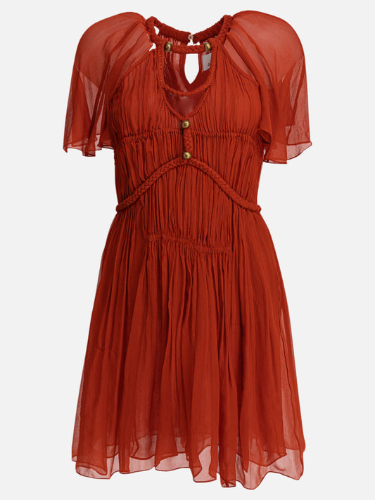 Isabel Marant "Randalia" dress 18038466_36 Orange 1