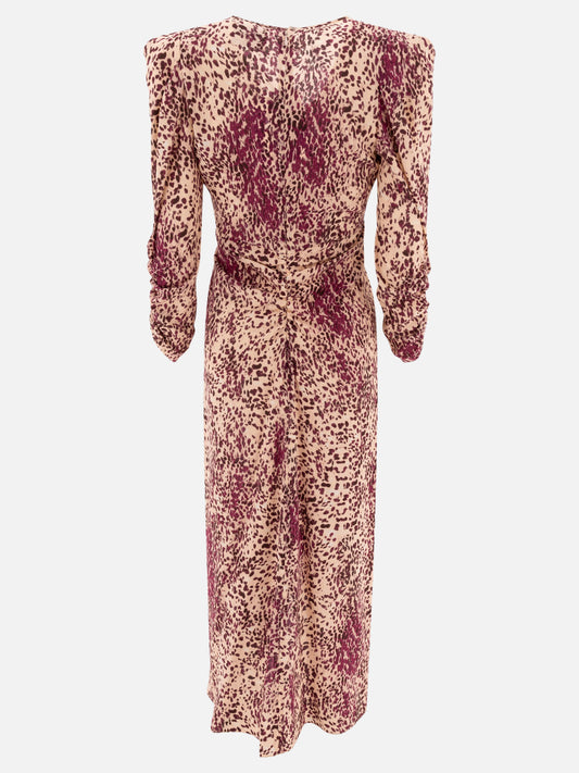 Long dresses Animal print  Purple - Isabel Marant Women | PLP | VIETTI Online Store | 2

