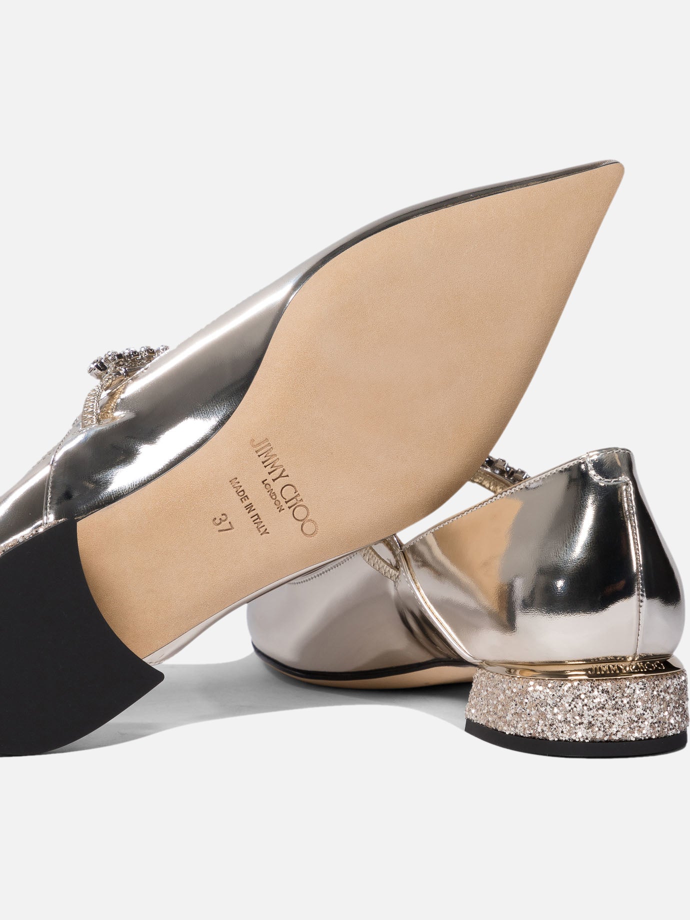 Pumps 100% leather - 95% leather 5% rubber  Gold - Jimmy Choo Women | PDP | VIETTI Online Store | thumbnail_5