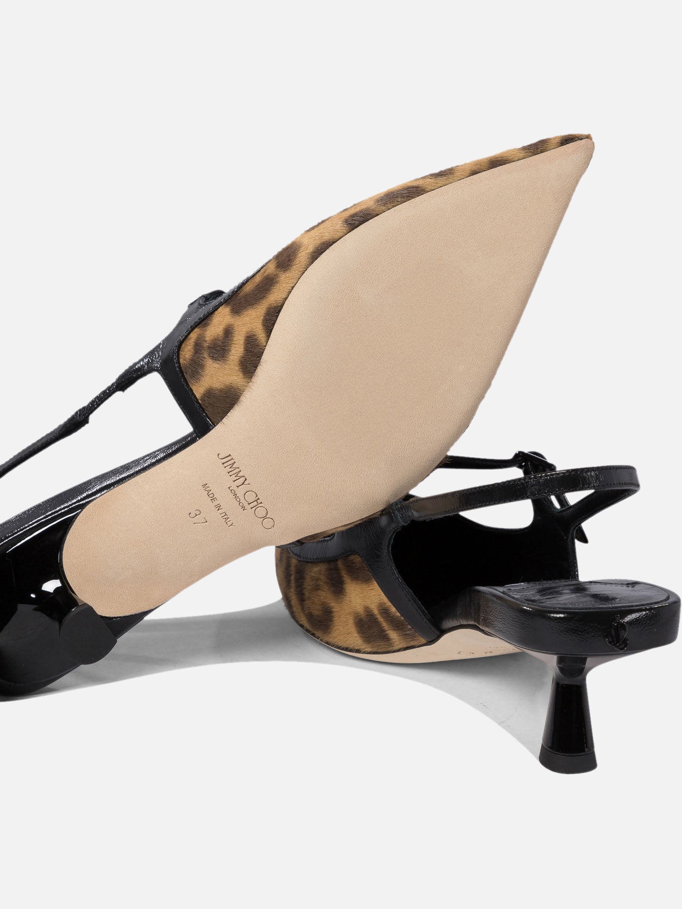 Slingbacks 100% leather - 100% leather  Beige - Jimmy Choo Women | PDP | VIETTI Online Store | thumbnail_5